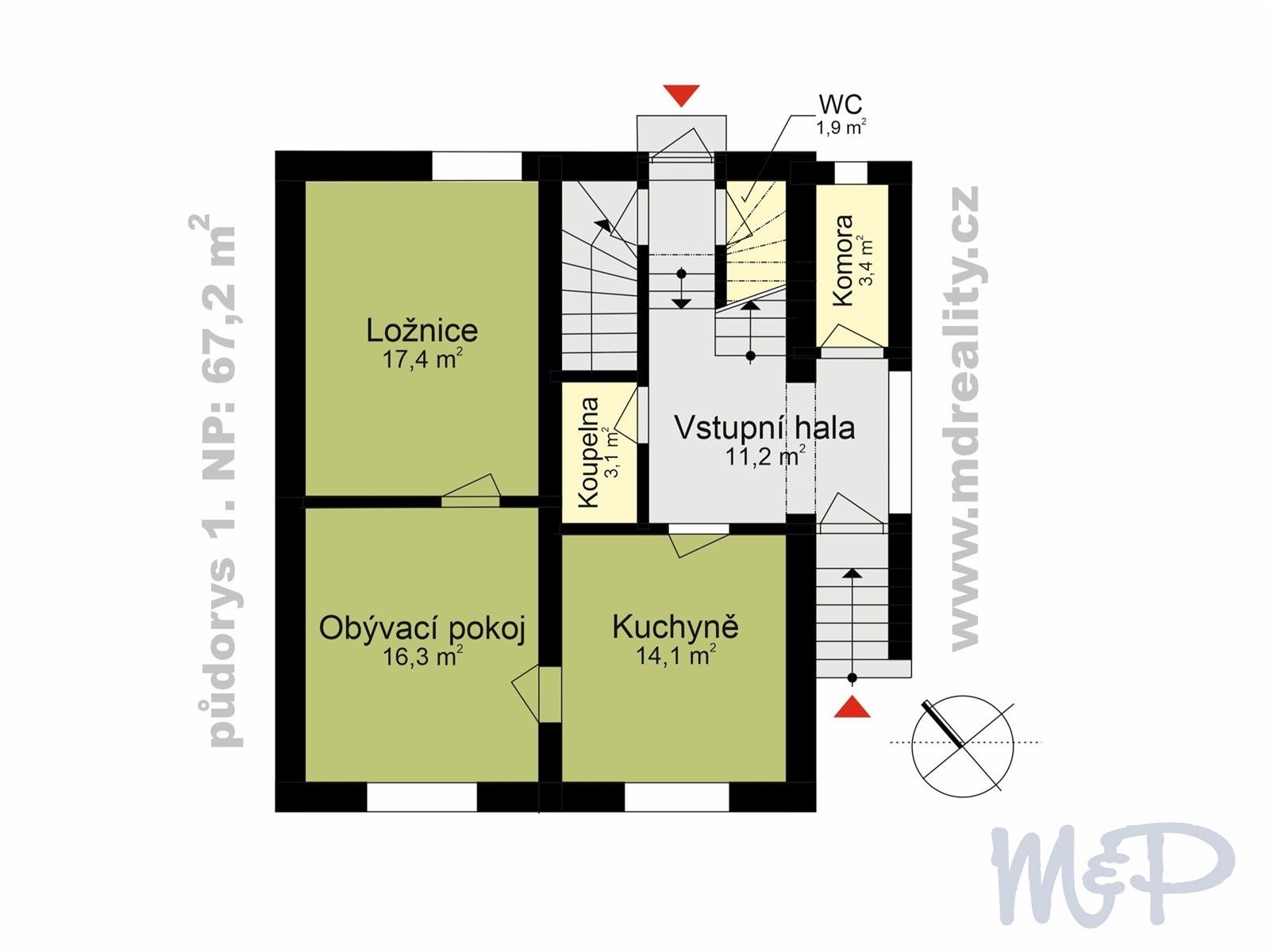 Prodej rodinný dům - Dukelská 328, Třebíč, 161 m²