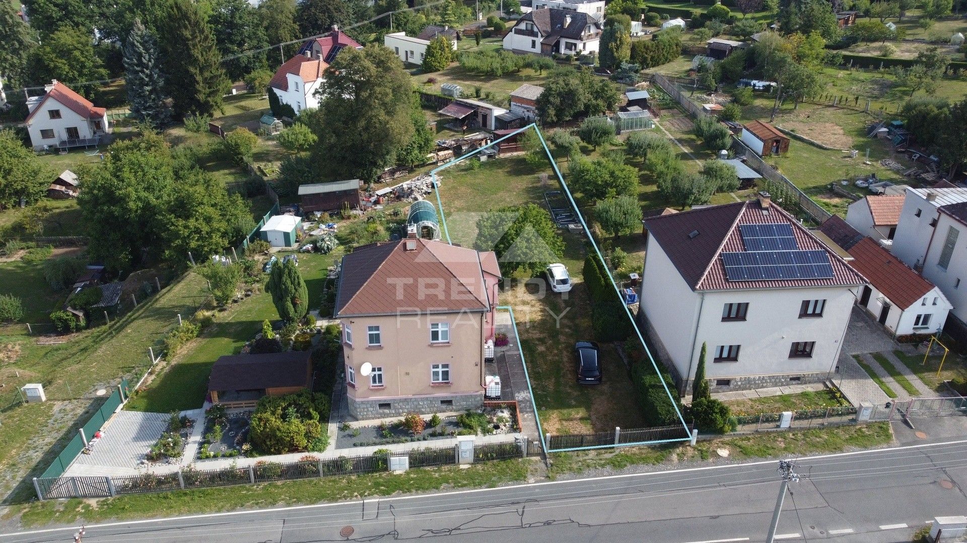 Pozemky pro bydlení, Nezvěstice, 766 m² - 2