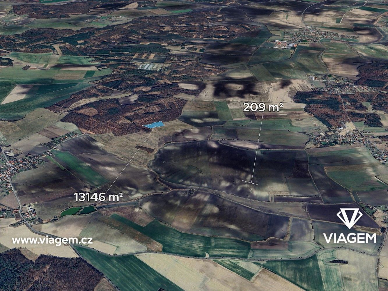 Zemědělský pozemek, 3 338 m²