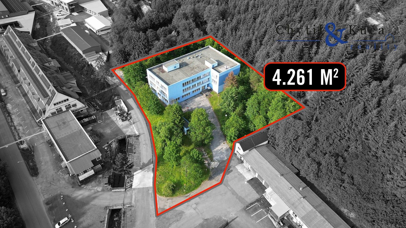 Prodej sklad - Vsetín, Zlínský kraj, 2 156 m² - 1