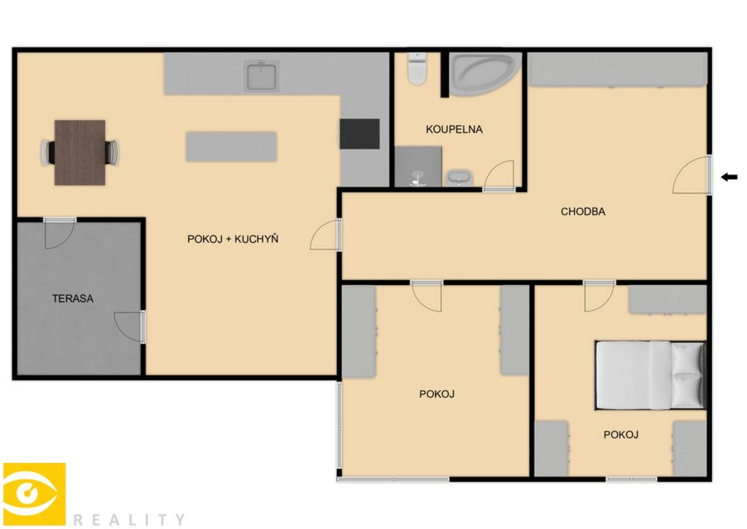 Pronájem byt 3+kk - Bolevecká 1408, Plzeň, 110 m²