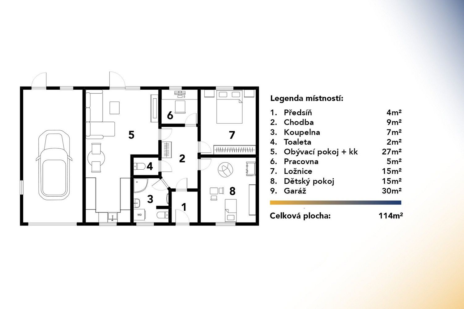 Rodinný dům · 114 m² · Mělník, Středočeský kraj - 4