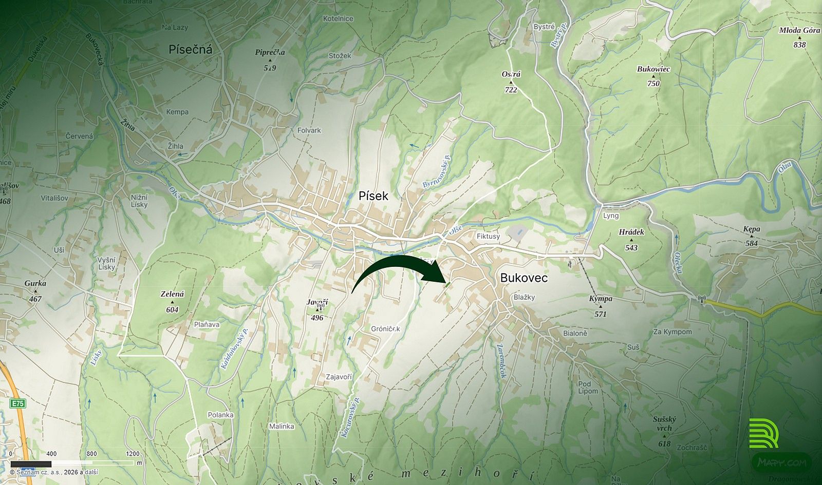 Louka · Bukovec, okres Frýdek-Místek - 4