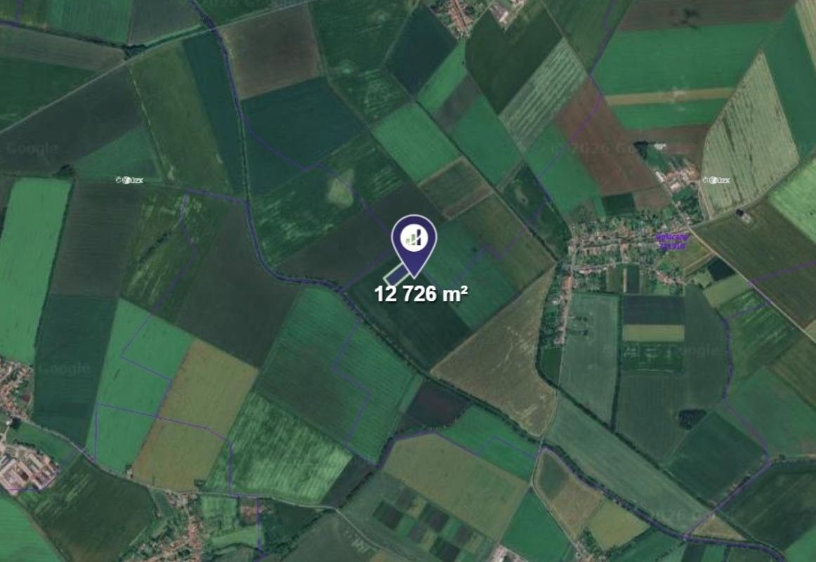 Prodej zemědělský pozemek - Oplocany, 1 273 m²