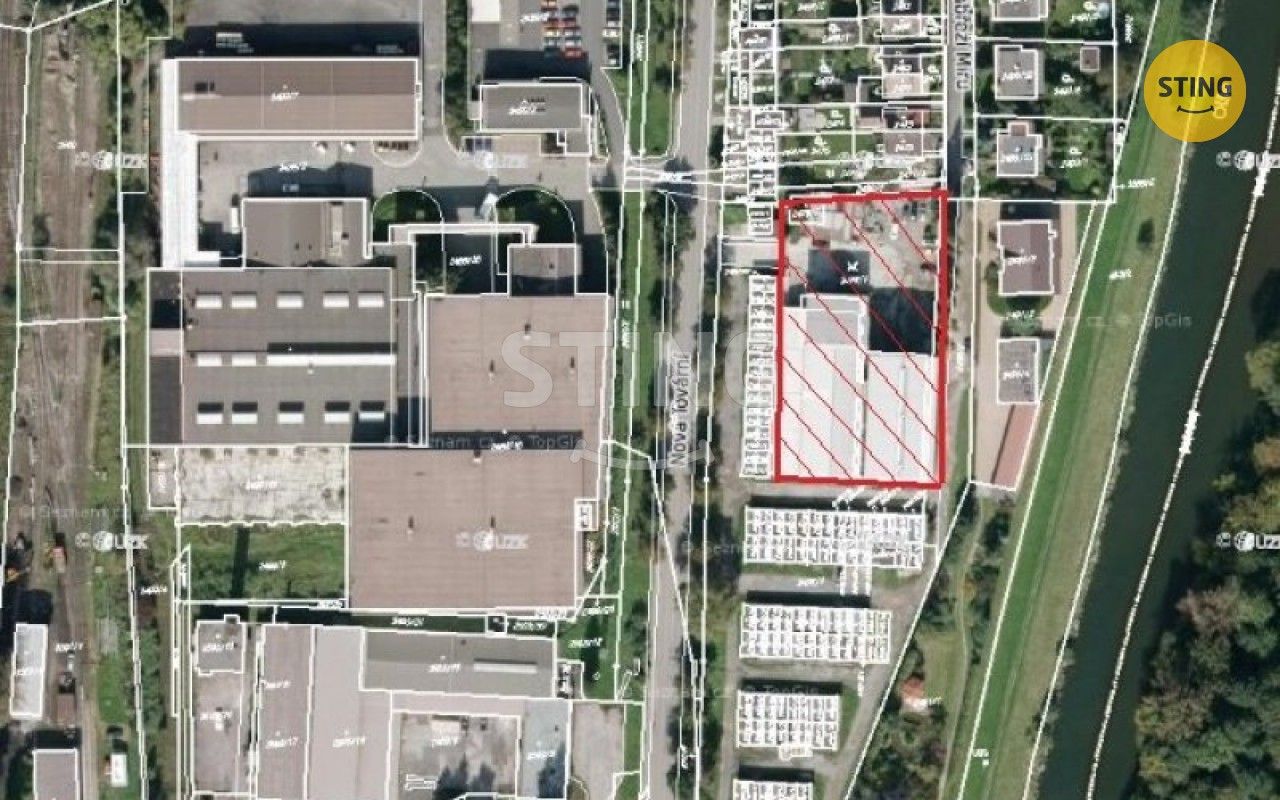 Pronájem sklad - Tovární, Český Těšín, 1 394 m²