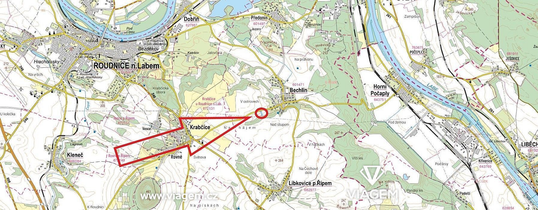 Zemědělský pozemek · Bechlín, okres Litoměřice - 3