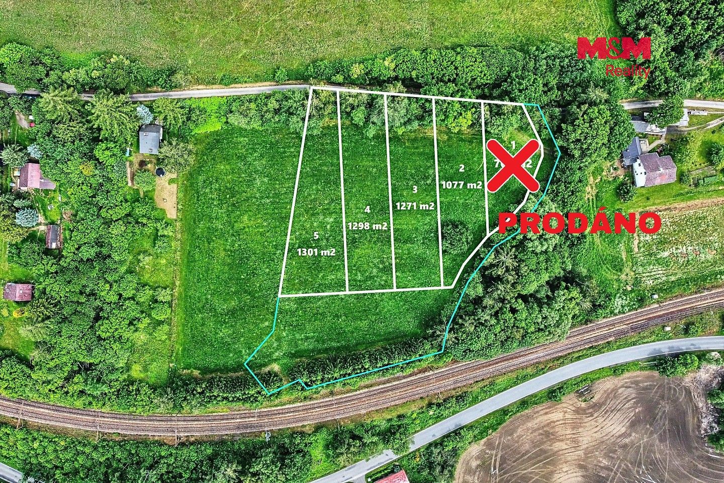 Pozemek pro bydlení · Služátky, okres Havlíčkův Brod, Kraj Vysočina - 3