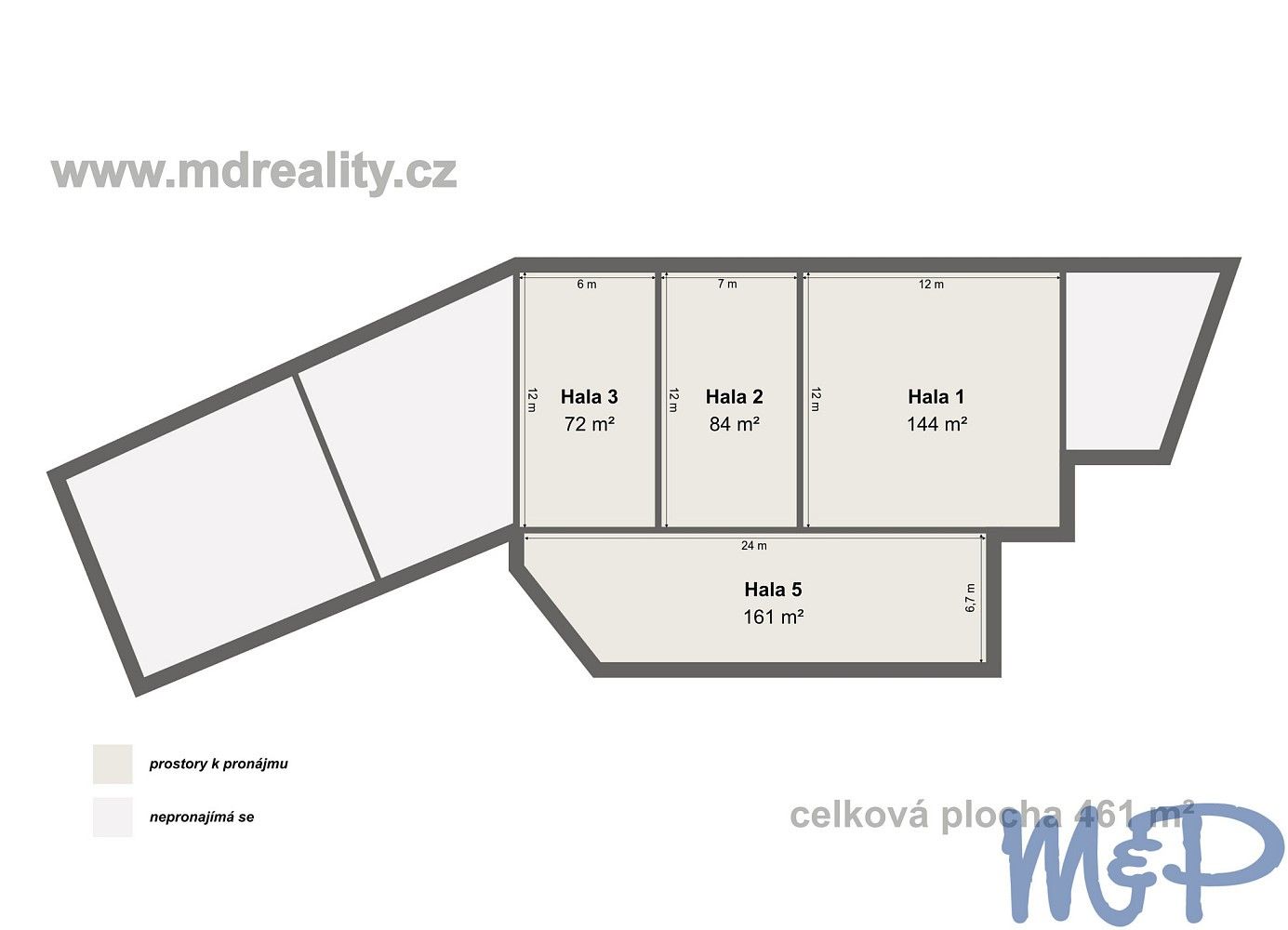 Výrobní prostory · 461 m² · Polná, okres Jihlava, Kraj Vysočina - 4