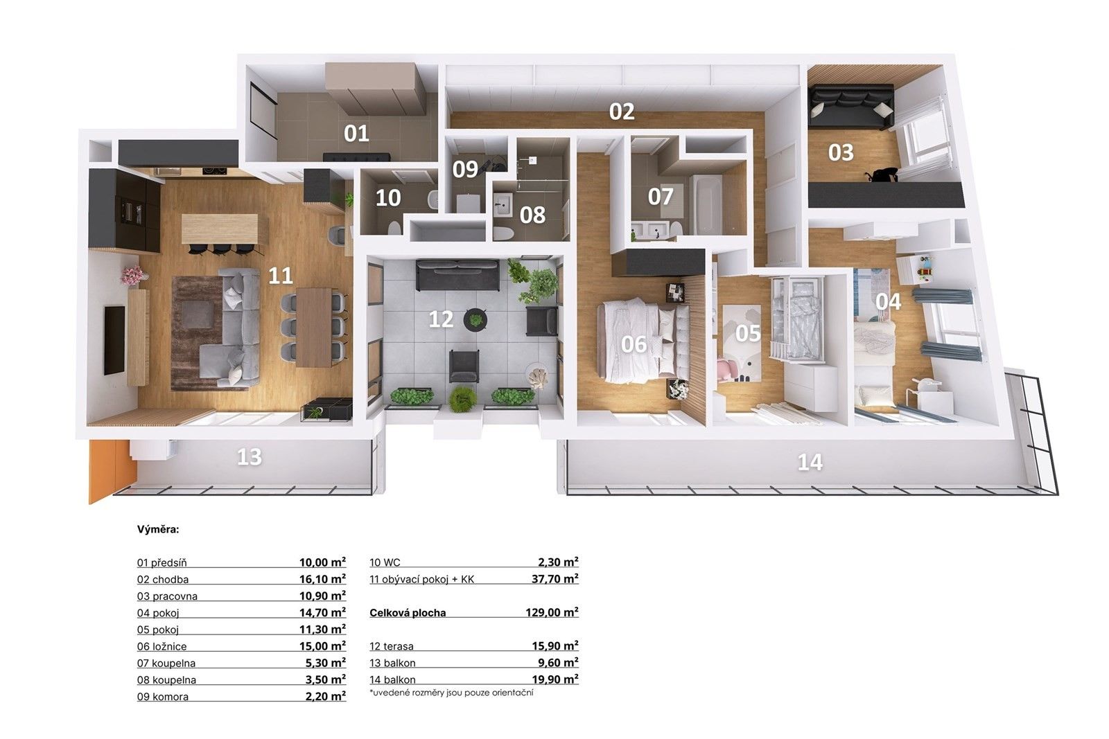 Prodej byt 5+kk - Benešova, Praha, 140 m²