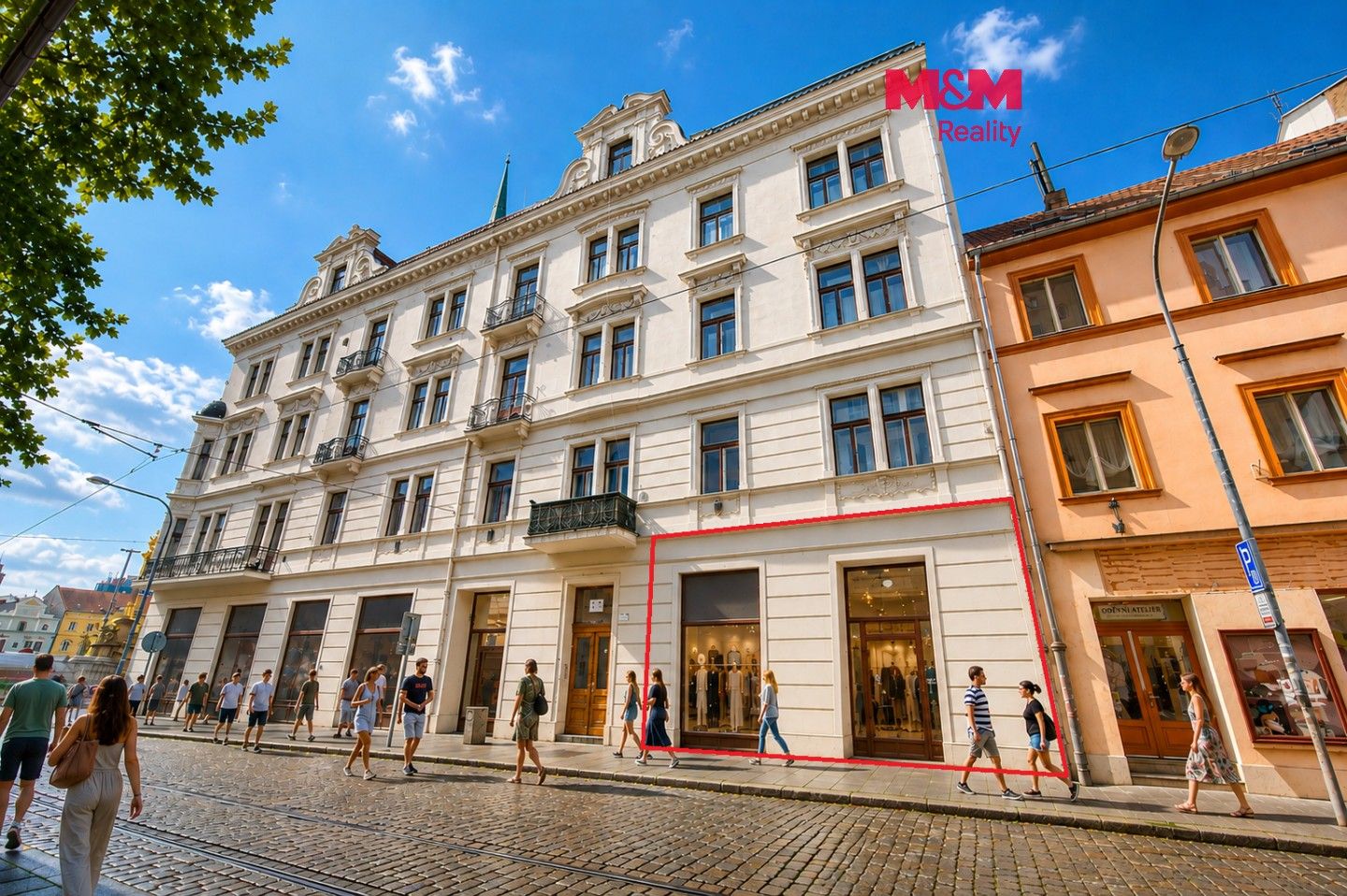 Obchodní prostory, Solní, Plzeň, 88 m² - 1
