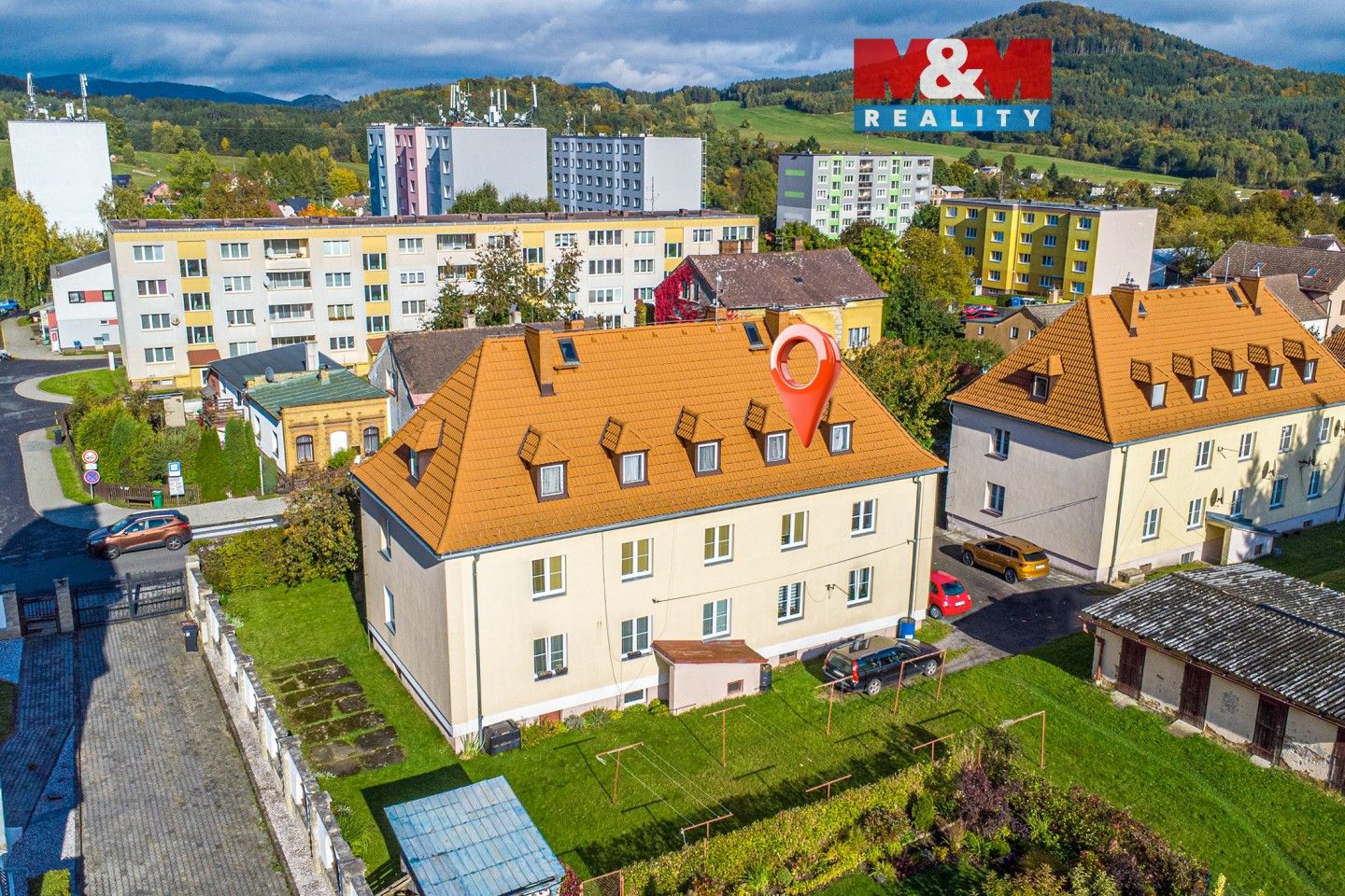 2+1, Komenského, Cvikov, 48 m²