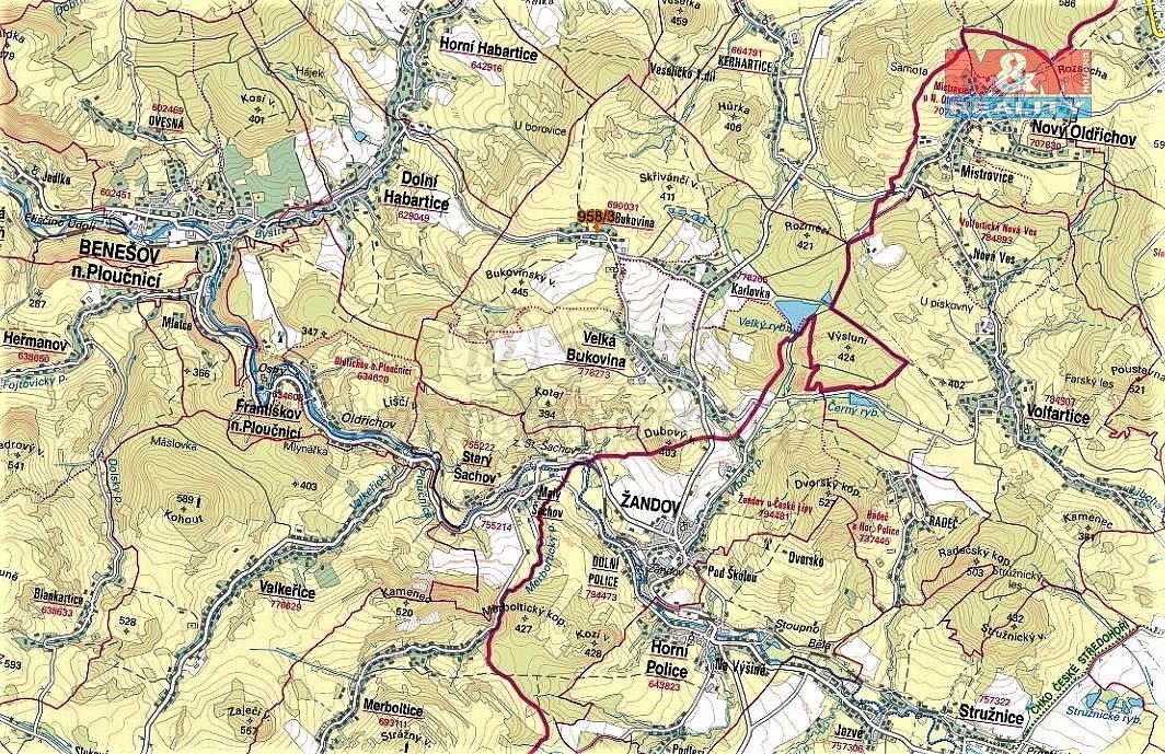 Prodej pozemek - Velká Bukovina, okres Děčín, Ústecký kraj - 5