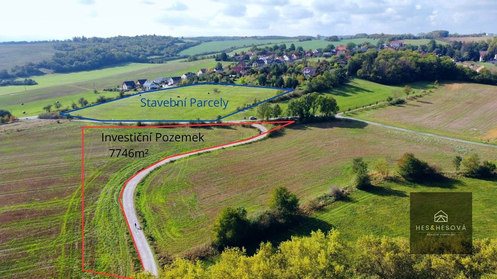 Zemědělské pozemky, Vysoký Újezd, 7 746 m²