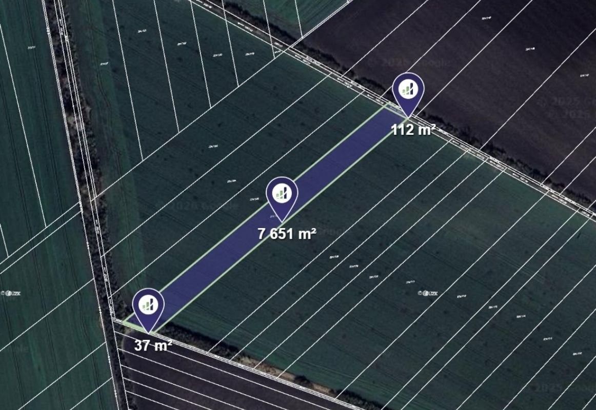 Zemědělské pozemky, Okřínek, 7 800 m²