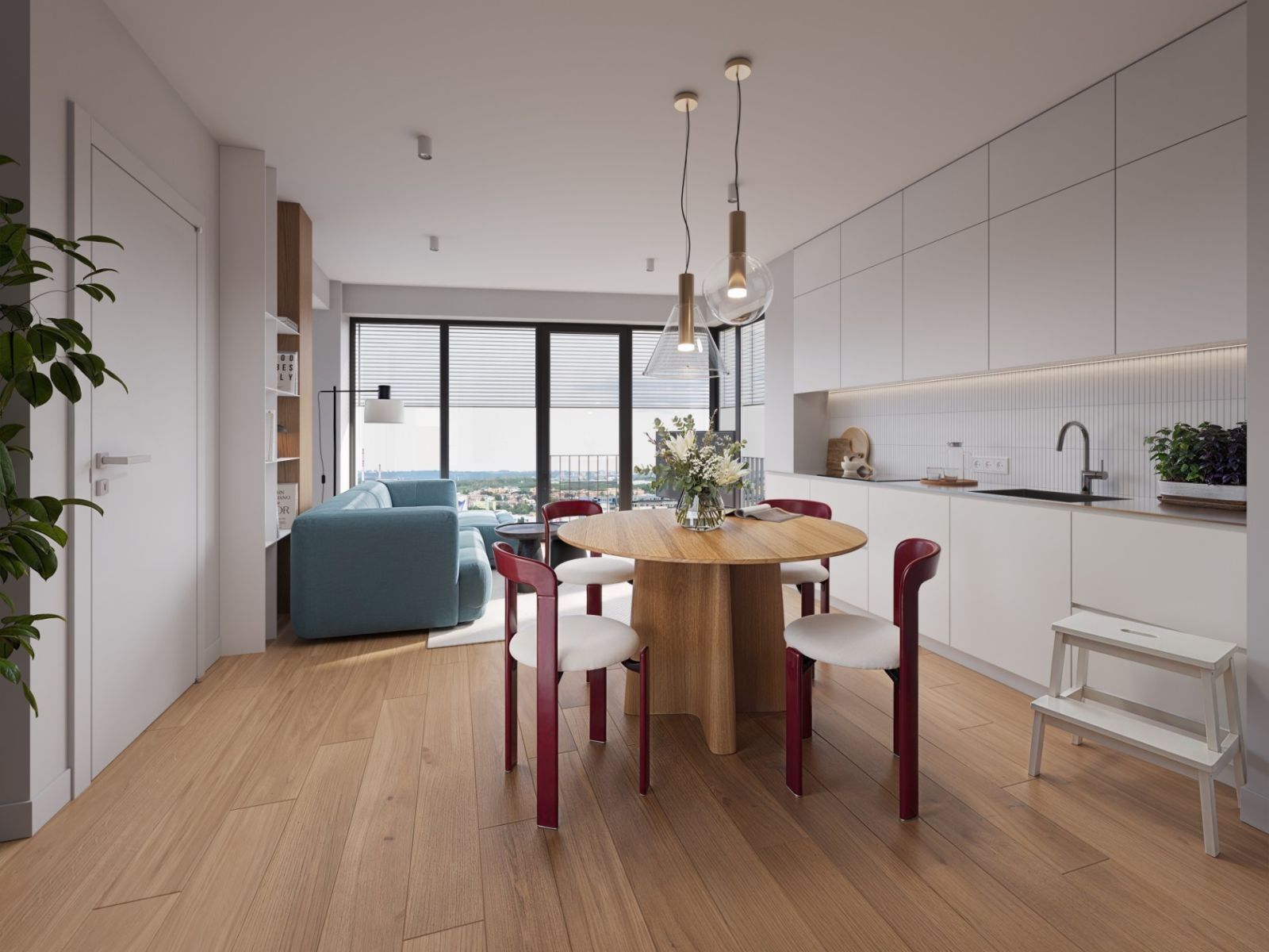 2+kk, Leopoldova, Praha - Chodov, 43 m² - 1
