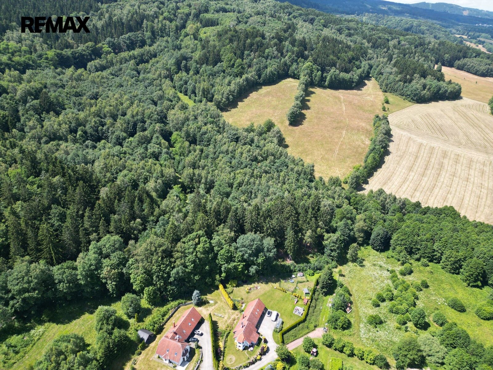 Lesy, Šimonovice, 4 606 m² - 2