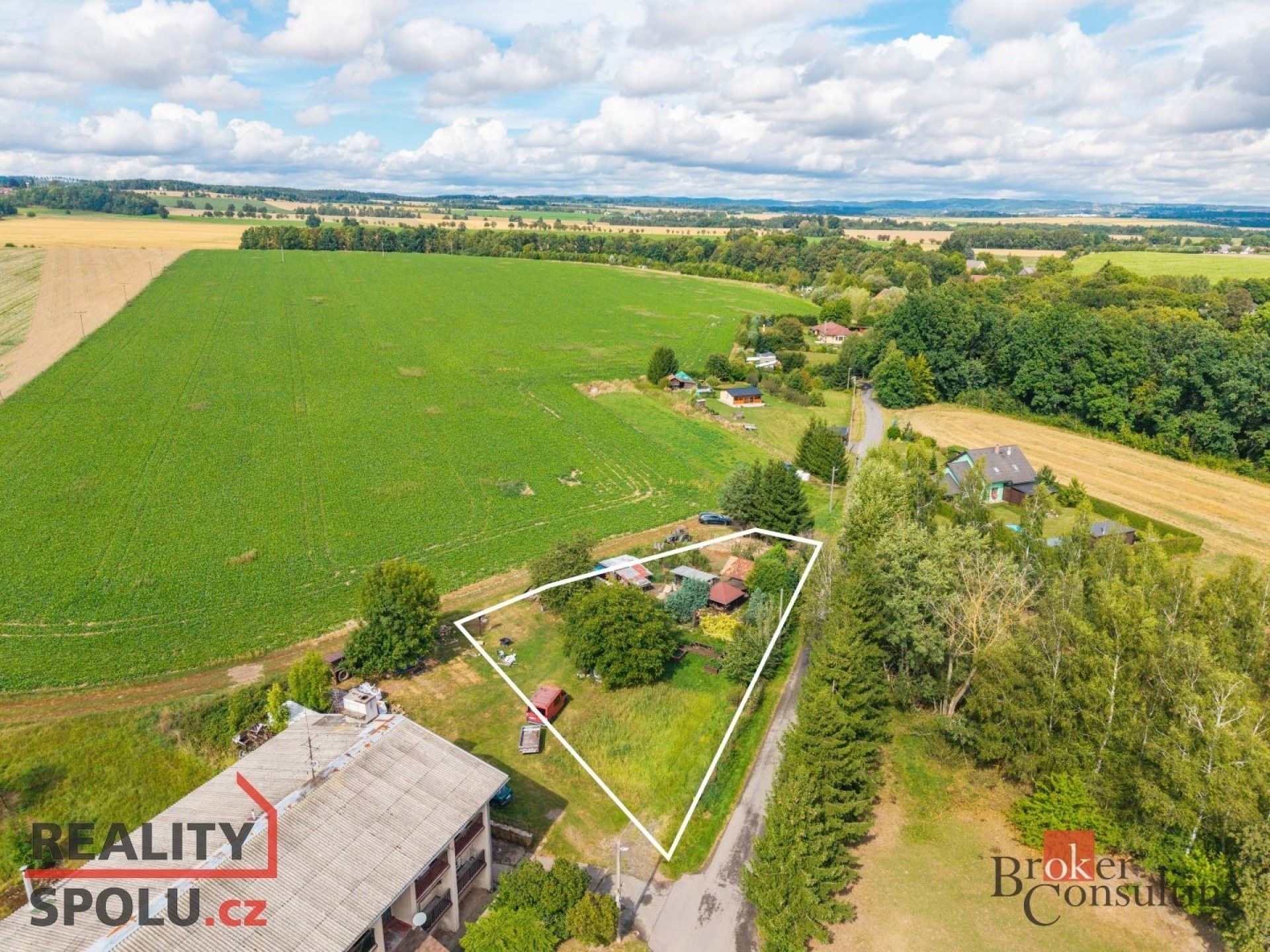 Pozemky pro bydlení, Lhota pod Hořičkami, 1 161 m²