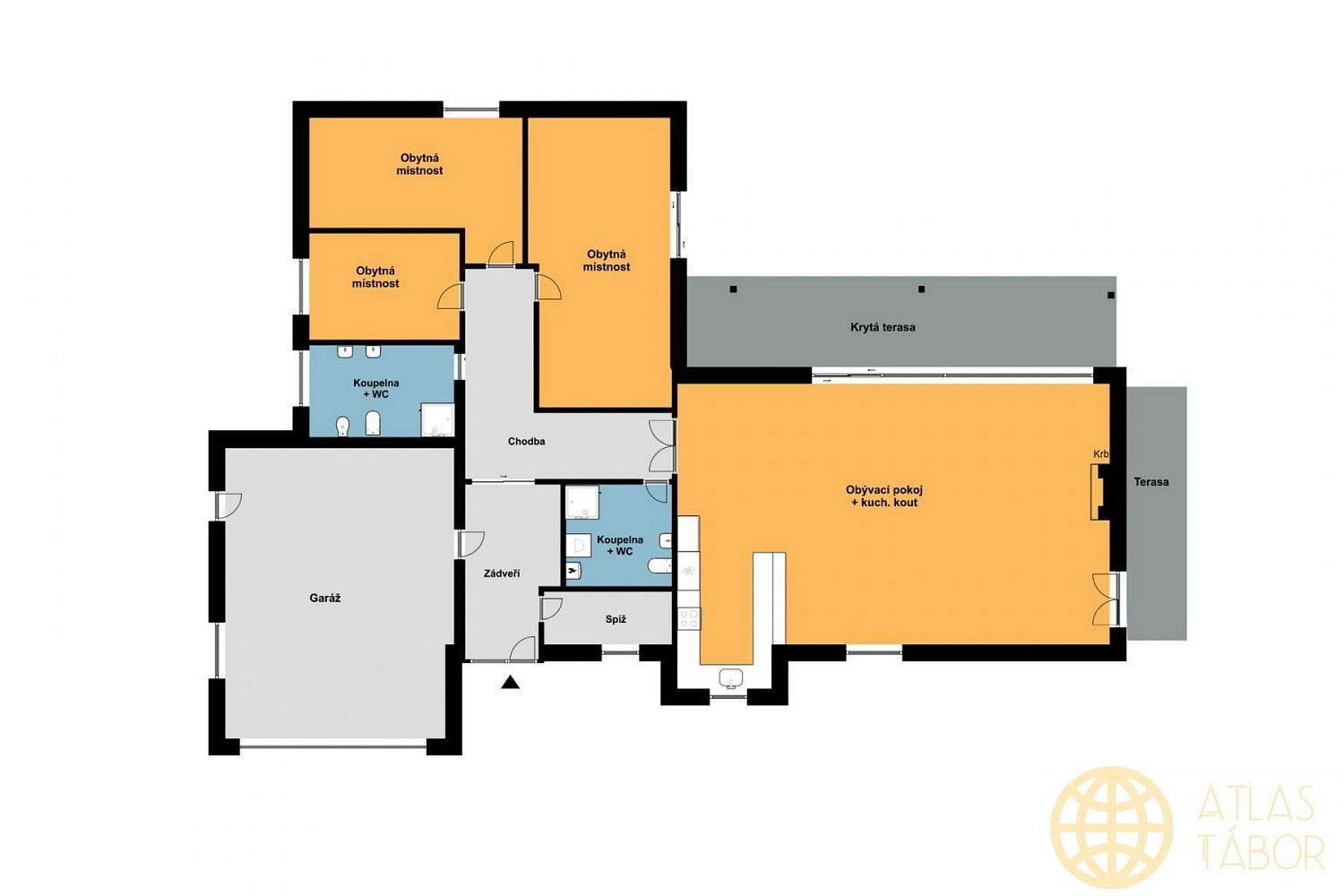 Rodinný dům · 235 m² · U Zahrad, Tábor - Čelkovice - 4