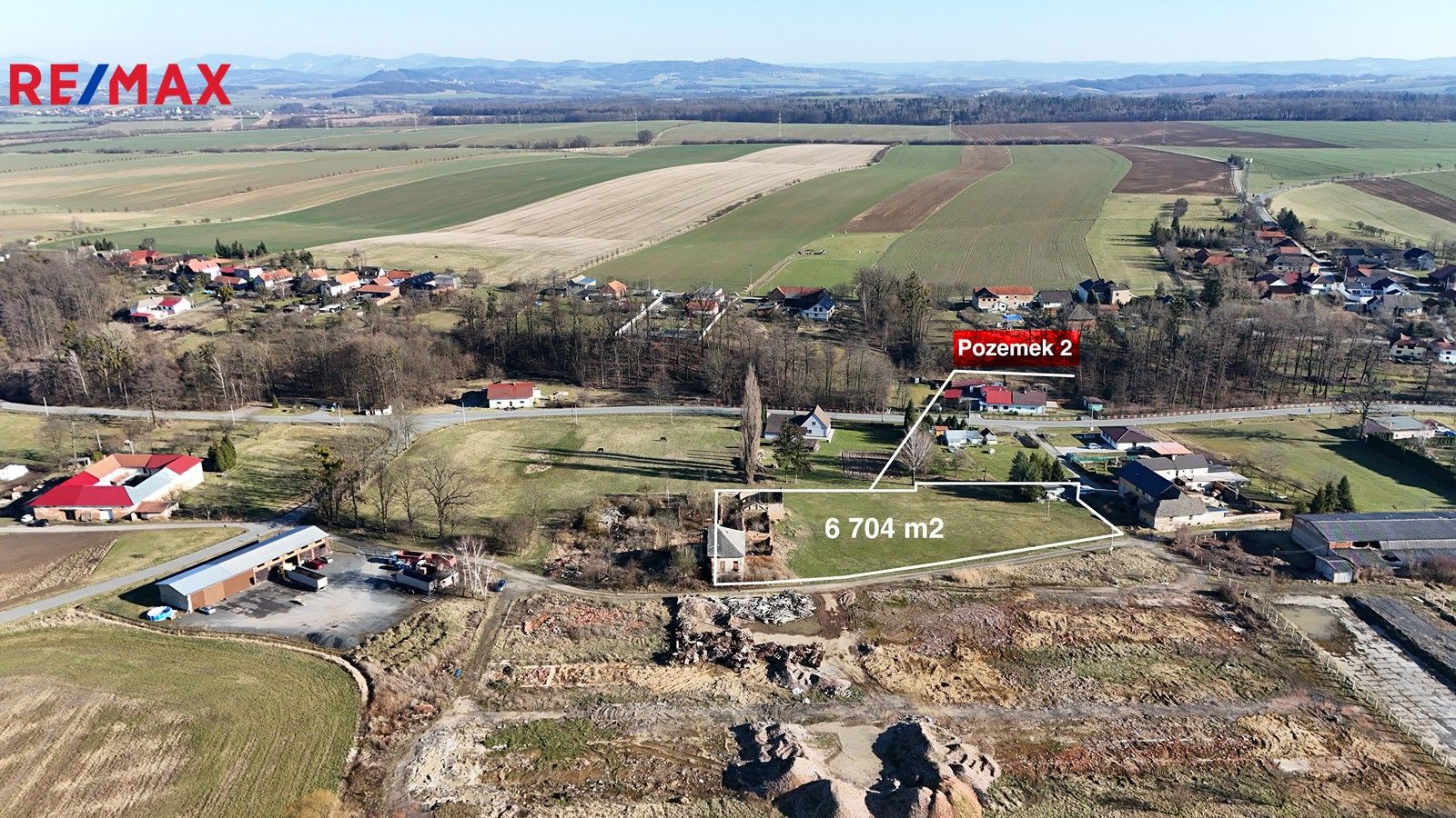 Komerční pozemky, Vražné, 6 m²