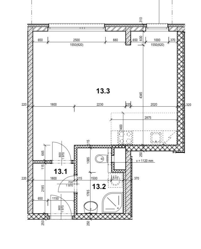 Byt 1+kk · 42 m² · Modenská, Praha - Horní Měcholupy - 4