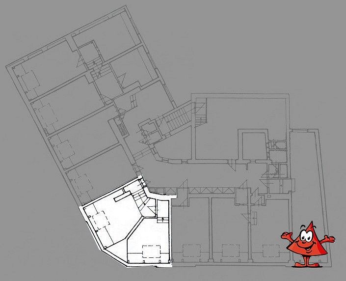 Kanceláře, Palackého, Praha 1 - Nové Město, 46 m² - 2