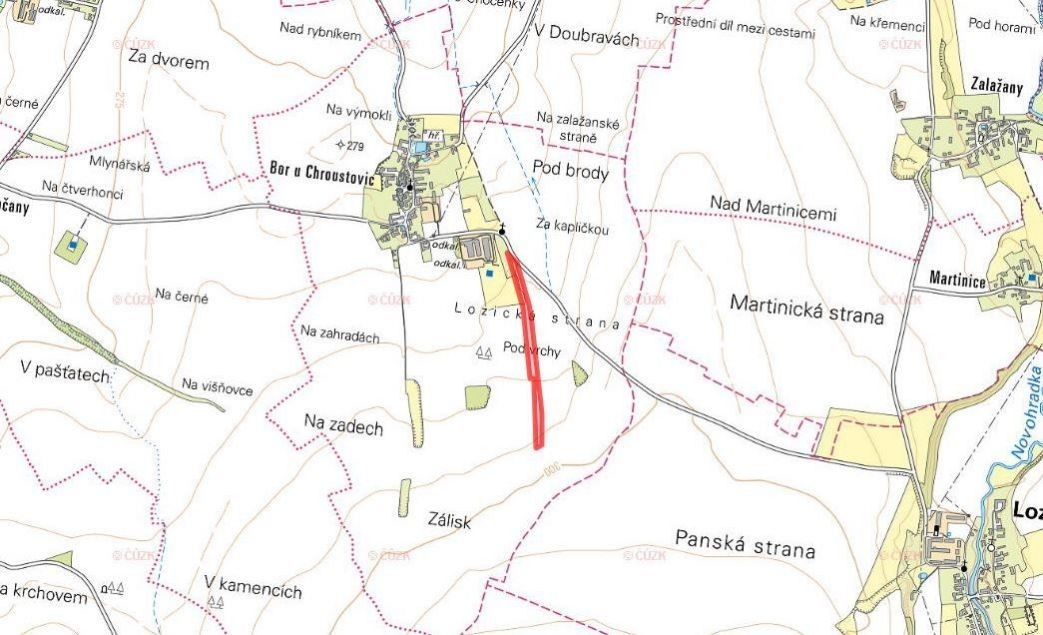 Prodej pozemek pro bydlení - Chroustovice, 538 63