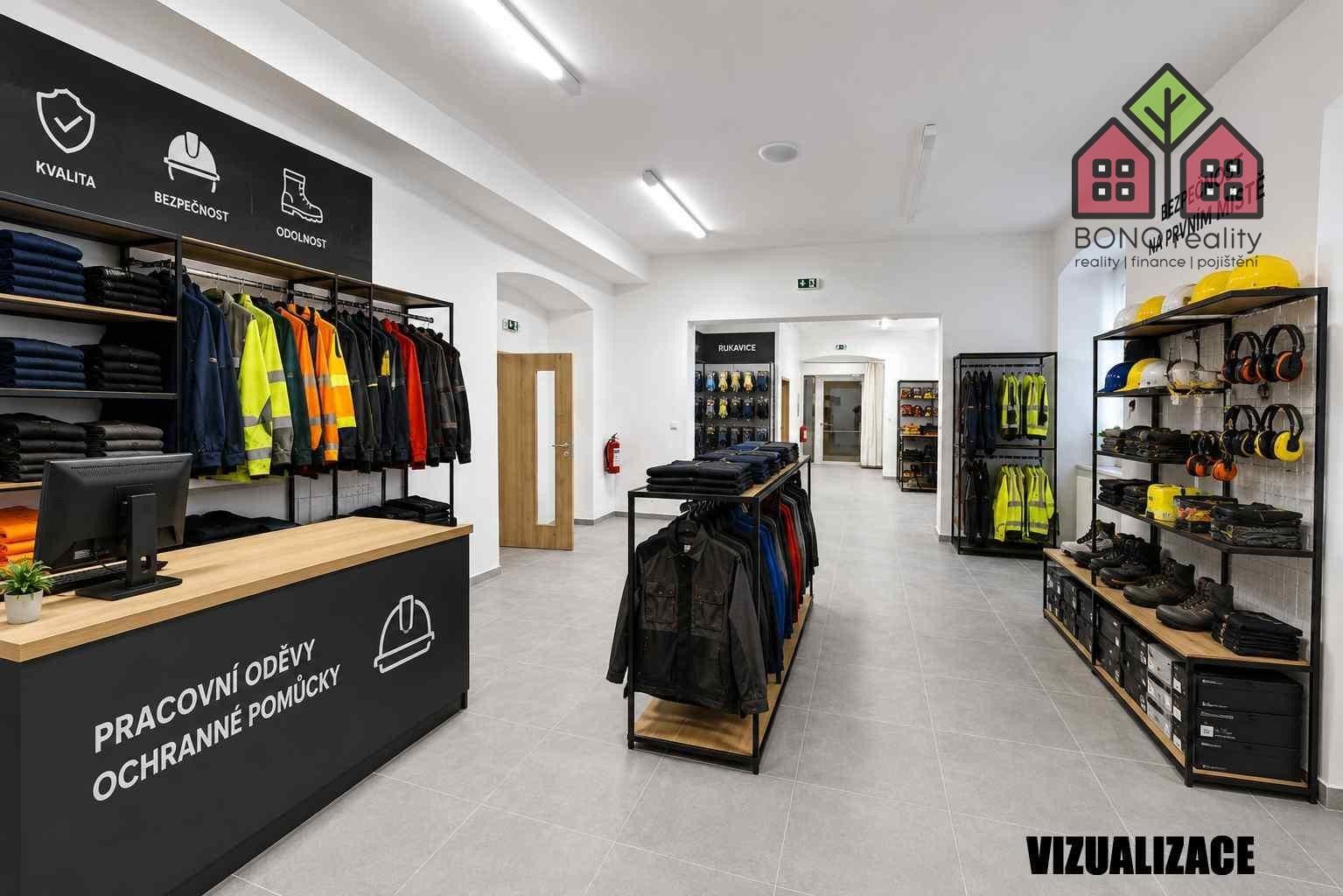 Pronájem obchodní prostory - Českolipská, Litoměřice, 82 m² - 5