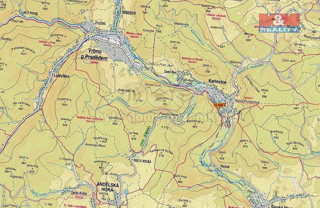 Prodej pozemek - Karlovice, okres Bruntál, Moravskoslezský kraj - 5
