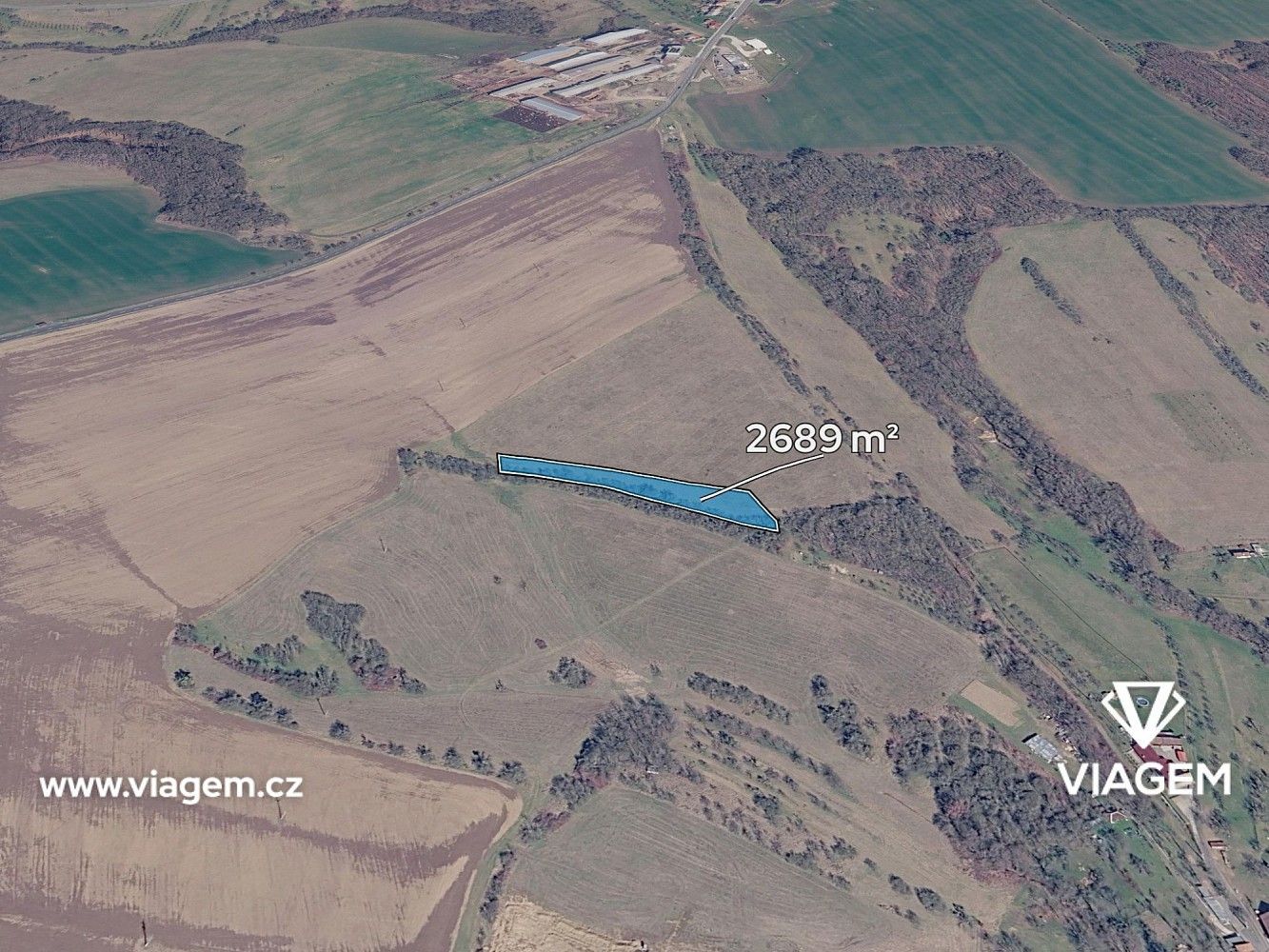 Zemědělské pozemky, Dobrkovice, okres Zlín, Zlínský kraj