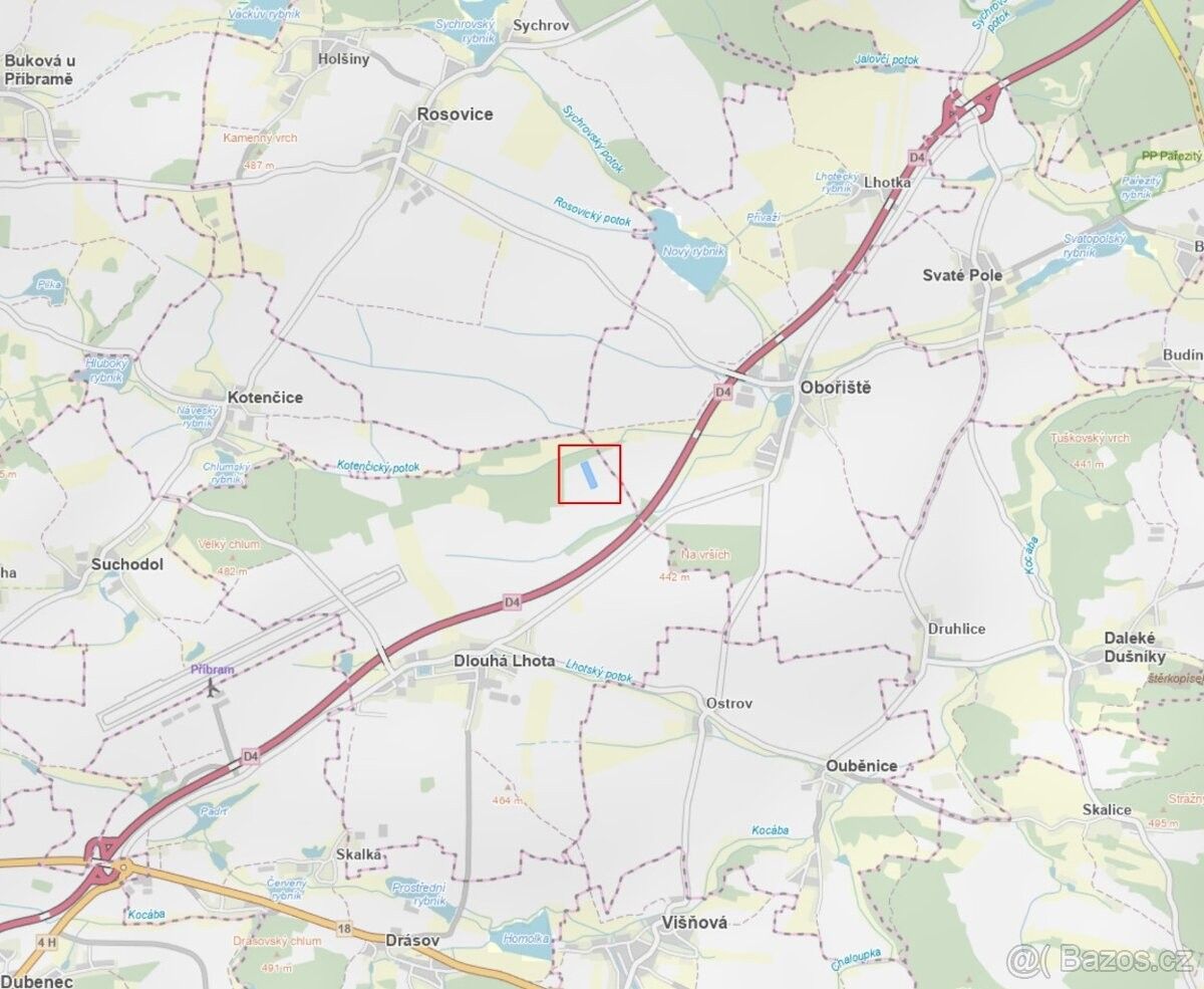 Prodej pozemek pro bydlení - Dobříš, 263 01