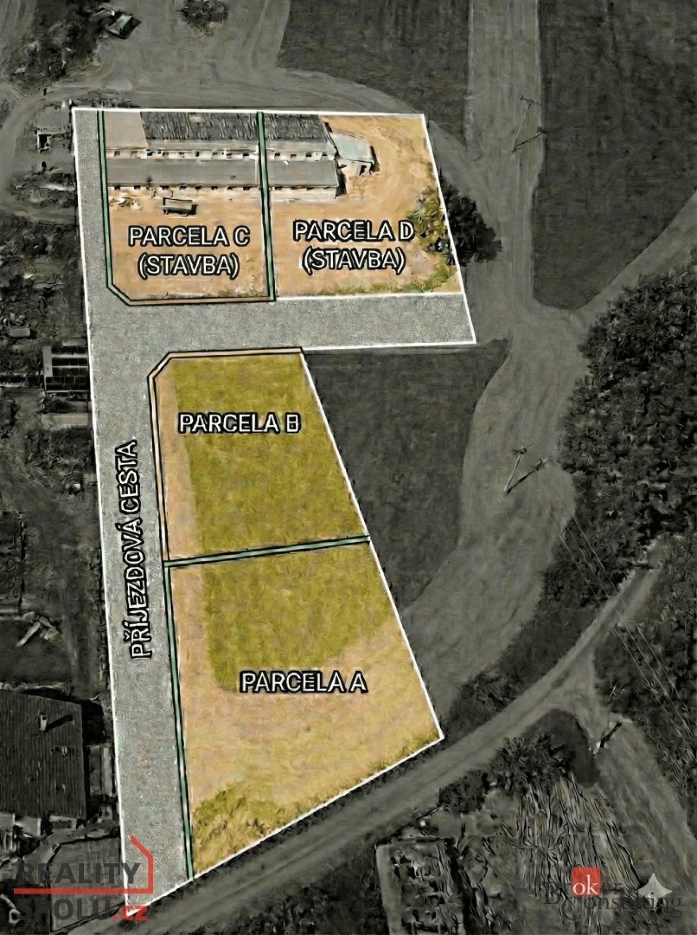 Pozemky pro bydlení, Žimrovice, Hradec nad Moravicí, 3 200 m²