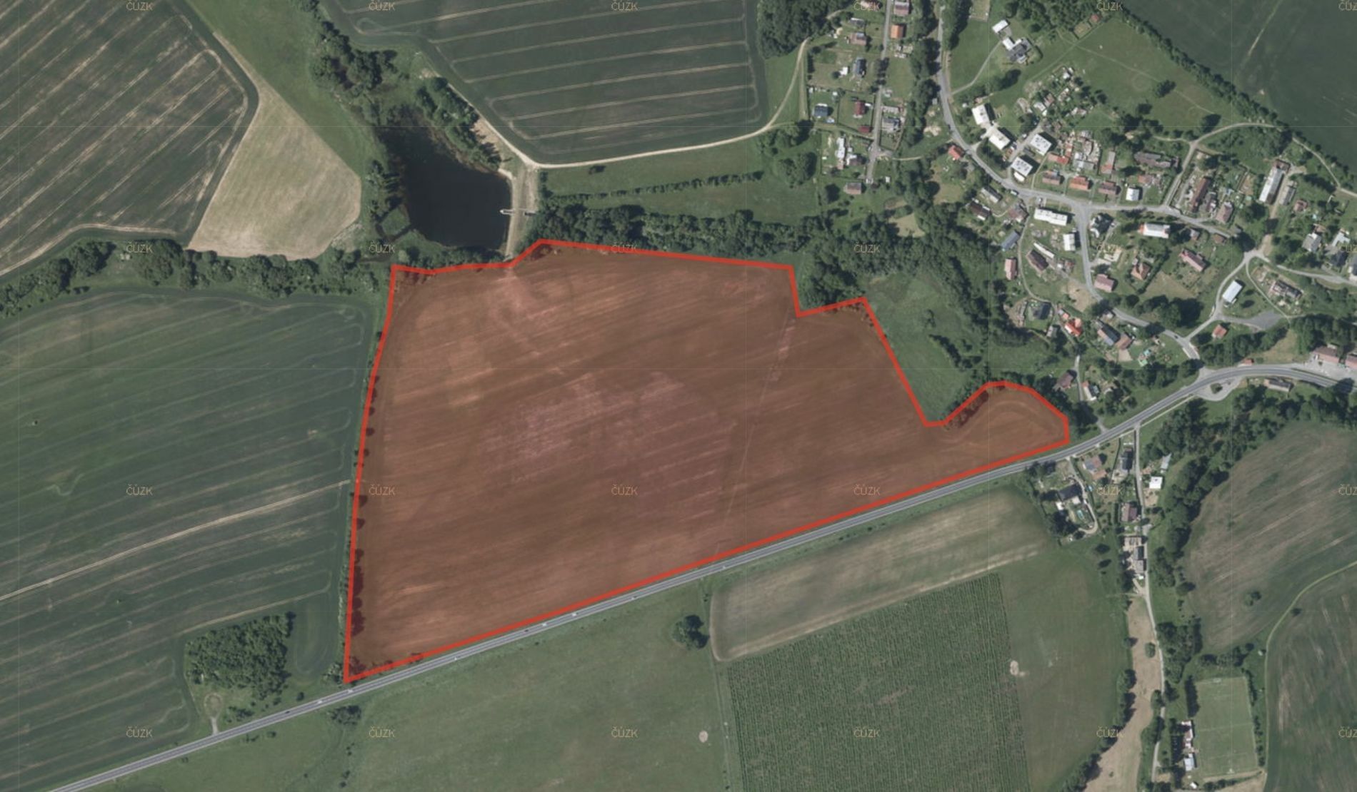 Zemědělské pozemky, Horní Loděnice