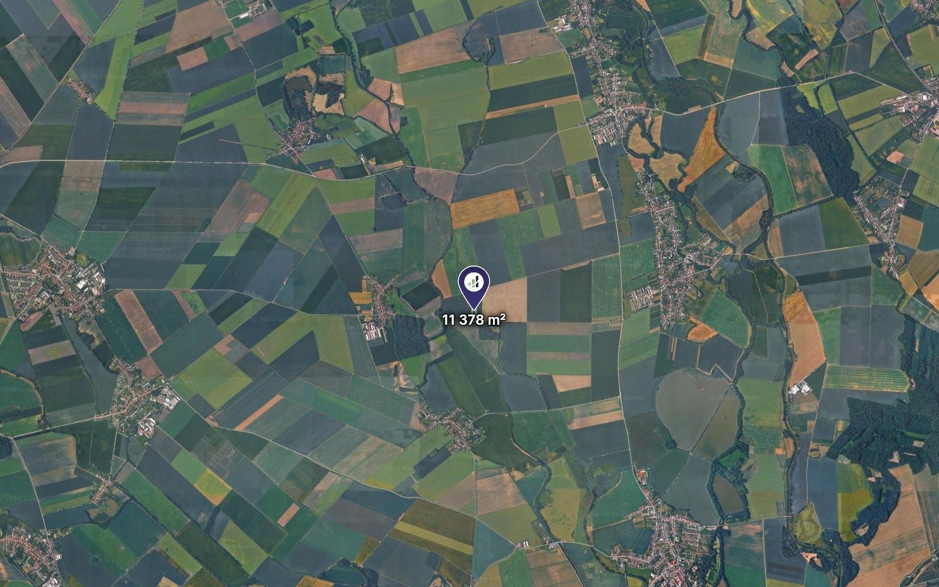 Zemědělské pozemky, Věrovany, 1 264 m² - 2