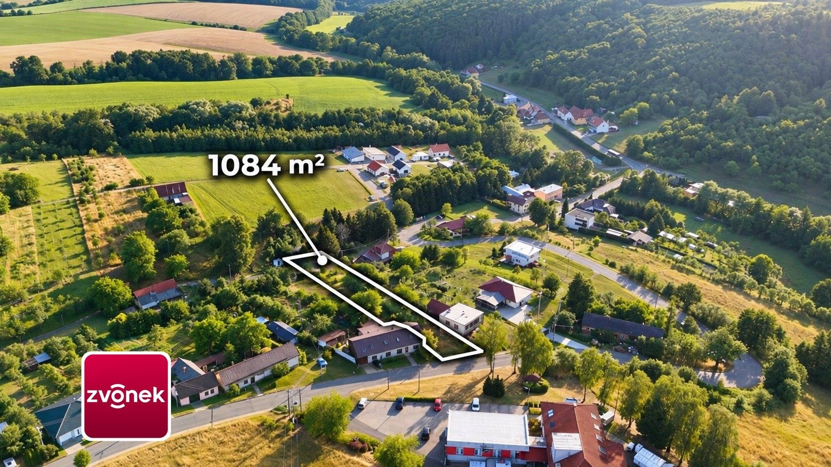 Pozemek pro bydlení, 1 084 m²