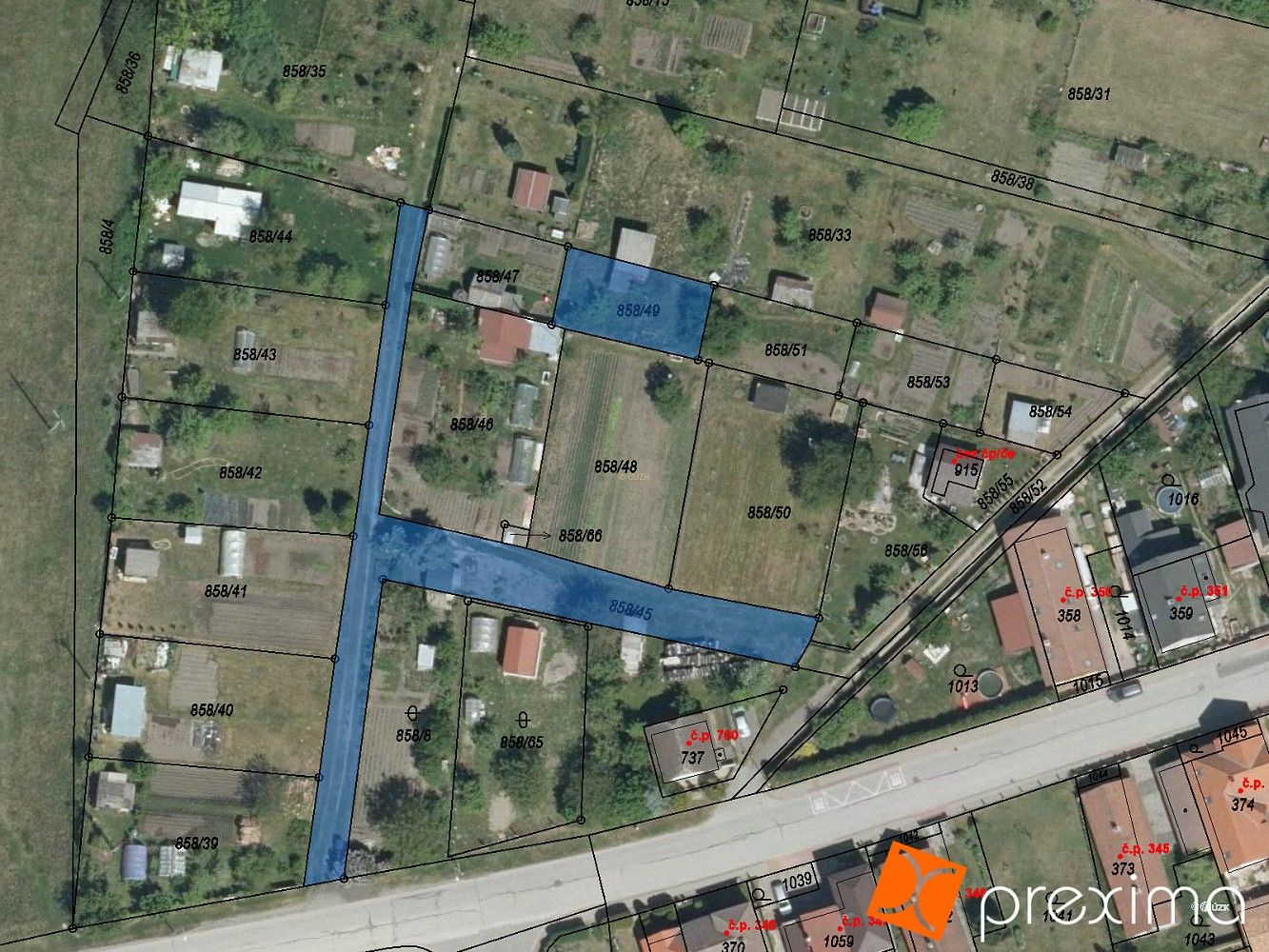 Zahrady, Horní Jelení, okres Pardubice, Pardubický kraj - 1