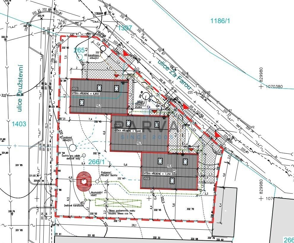 Pozemky pro bydlení, Družstevní, Vejprnice, 720 m² - 2