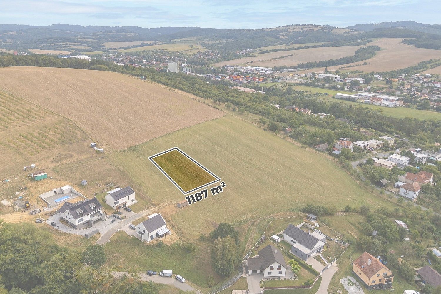 Pozemek pro bydlení, 1 187 m²