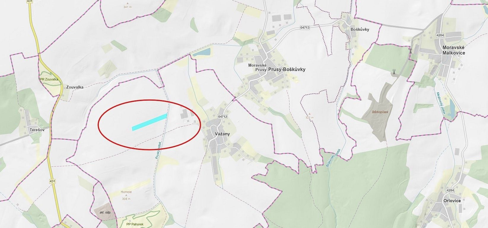 Zemědělské pozemky, Vážany, okres Vyškov, Jihomoravský kraj - 1