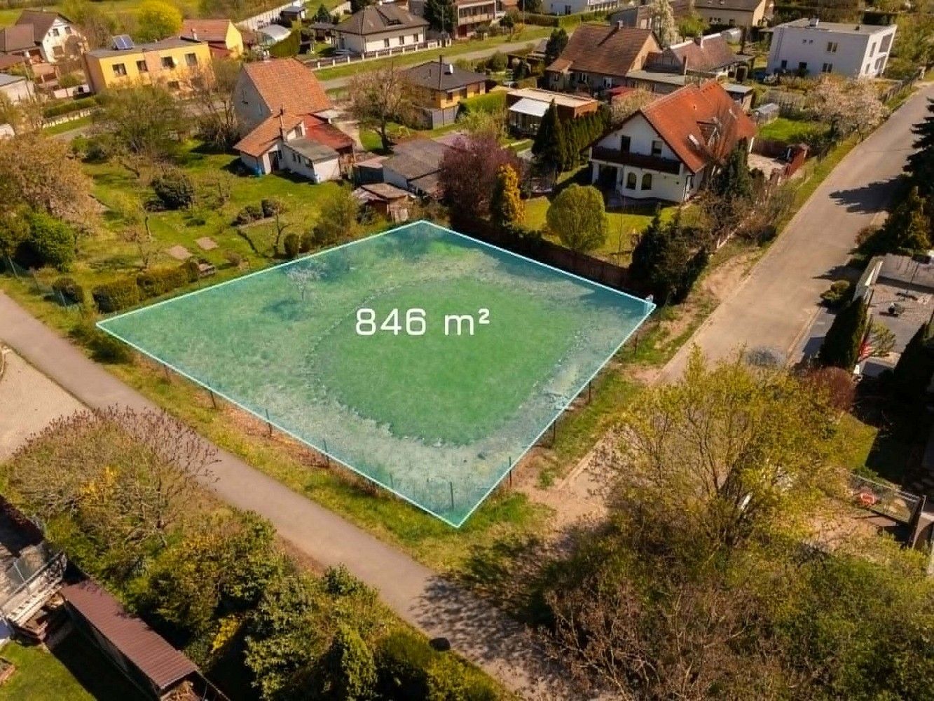 Pozemek pro bydlení, 846 m²
