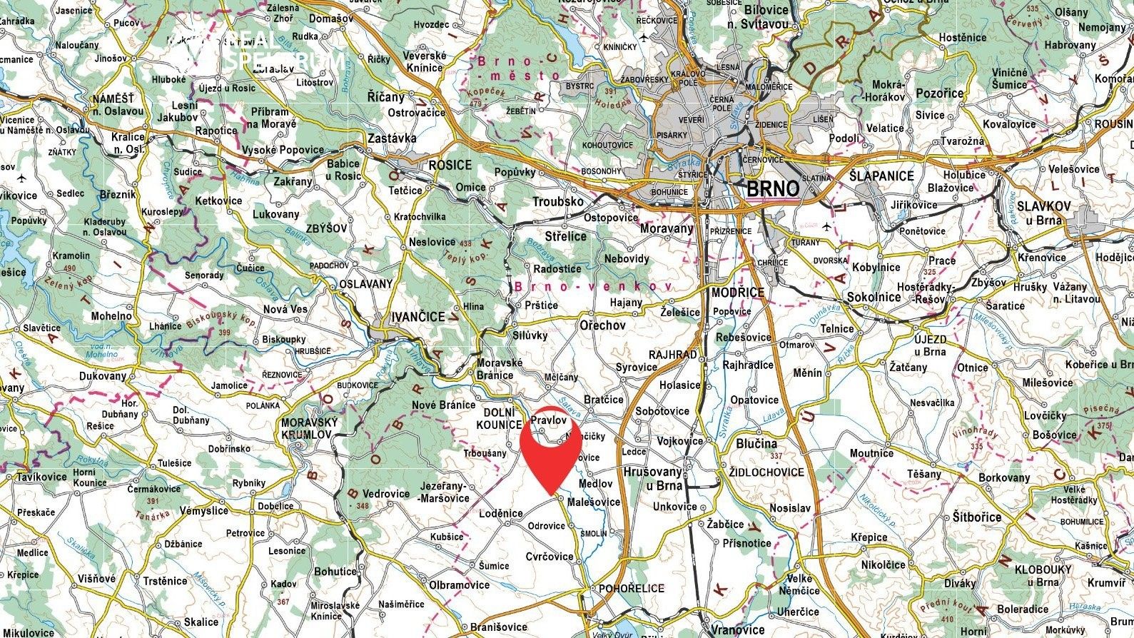 Prodej komerční pozemek - Malešovice, 20 242 m²