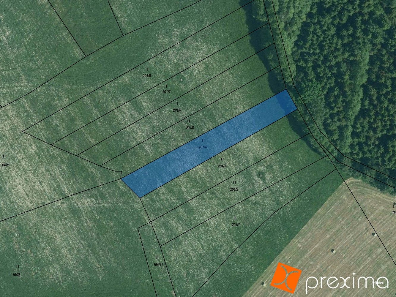 Pozemek, 814 m²