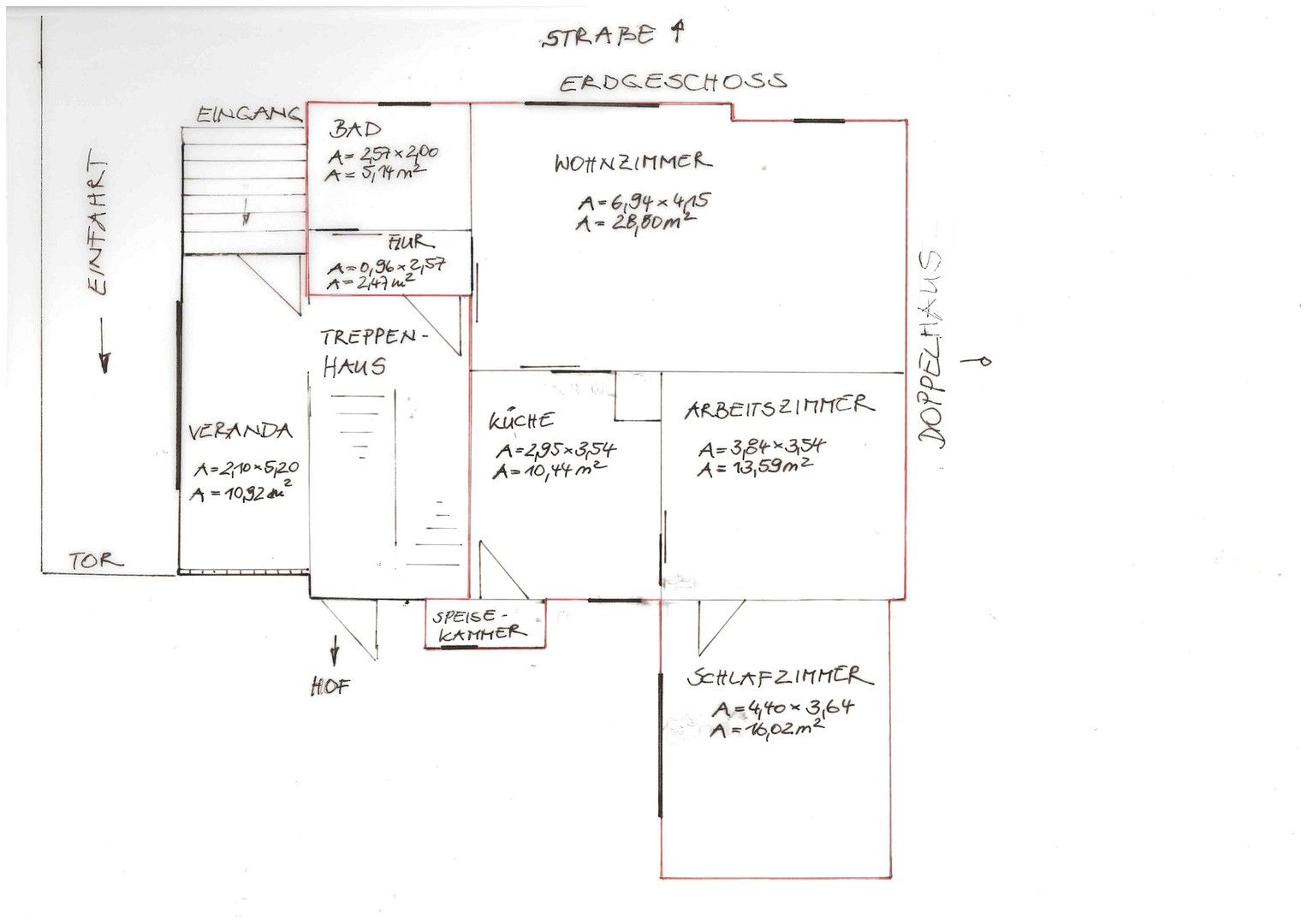 Rodinné domy, Gothaer Str. 4, , Durynsko, 166 m² - 2