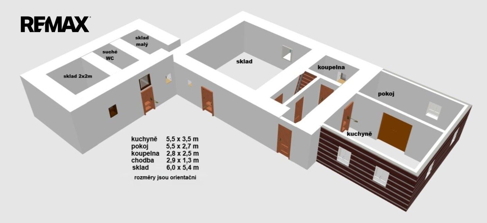 Chalupa · 90 m² · Bílý Újezd Roudné - 3