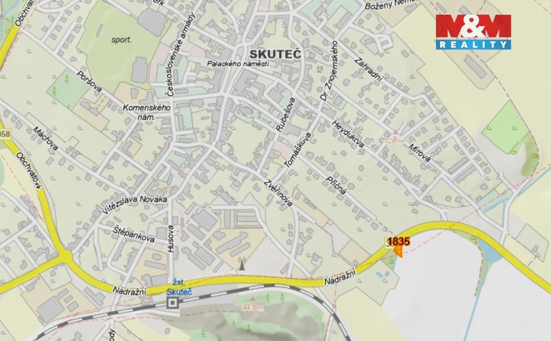 Prodej pozemek pro bydlení - Skuteč, 539 73