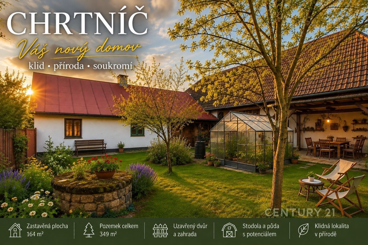 Chalupy, Chrtníč, 106 m² - 1