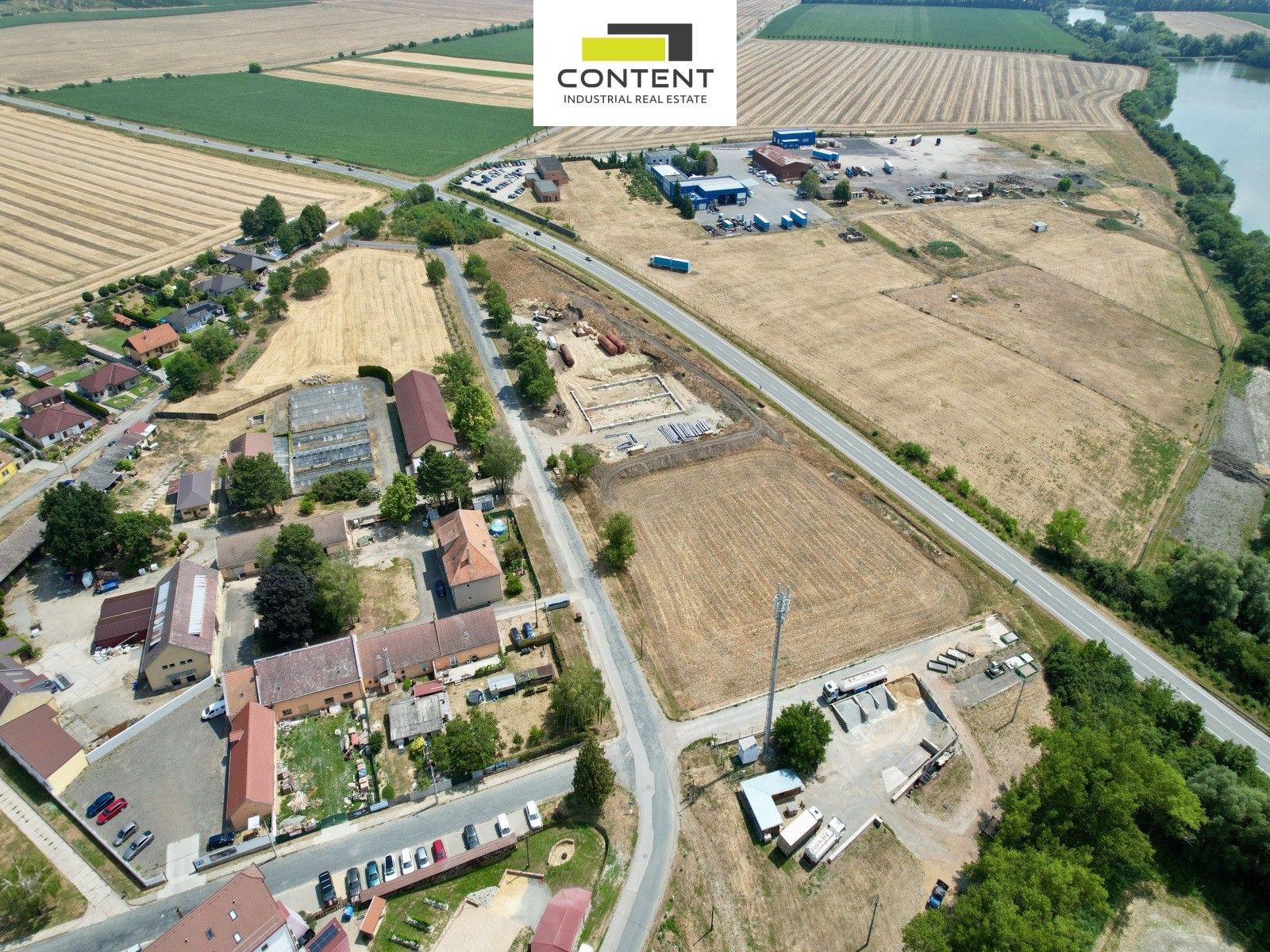 Komerční pozemek · 12 815 m² · Branišovice - 3