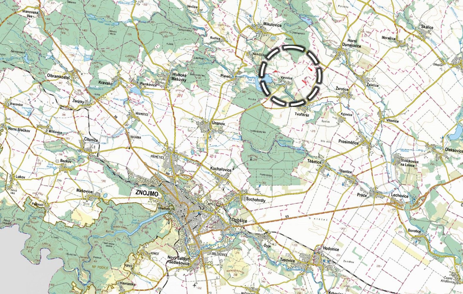 Prodej zemědělský pozemek - Výrovice, okres Znojmo, Jihomoravský kraj - 5