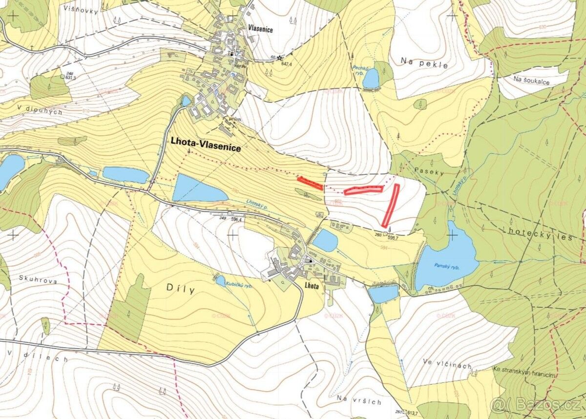 Prodej pozemek pro bydlení - Kamenice nad Lipou, 394 70