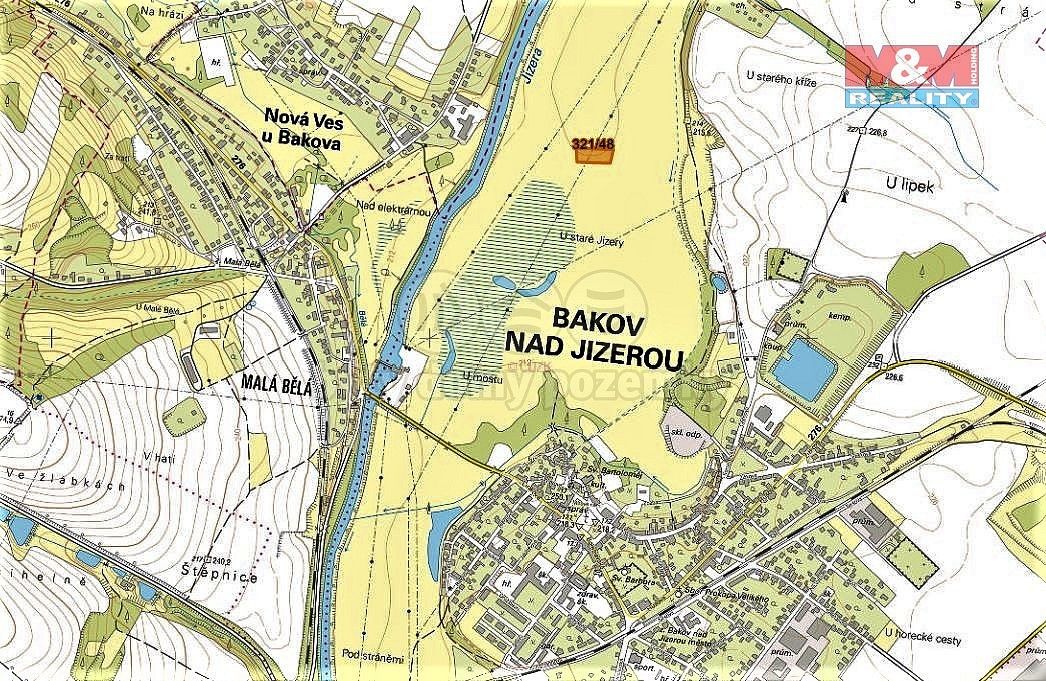 Prodej louka - Bakov nad Jizerou, okres Mladá Boleslav, Středočeský kraj - 2