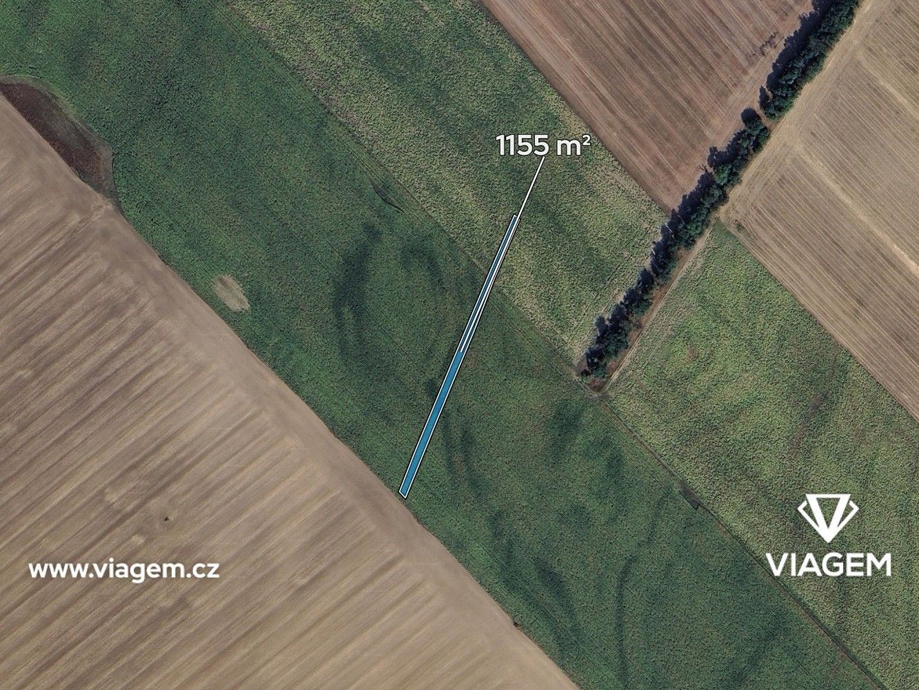 Prodej zemědělský pozemek - Mikulčice, okres Hodonín, Jihomoravský kraj - 2